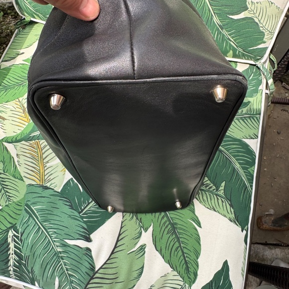 Vintage Coach Hampton Carryall Handbag 7468 Leather Black - Picture 9 of 15